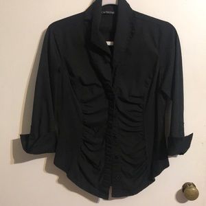 Black dress shirt